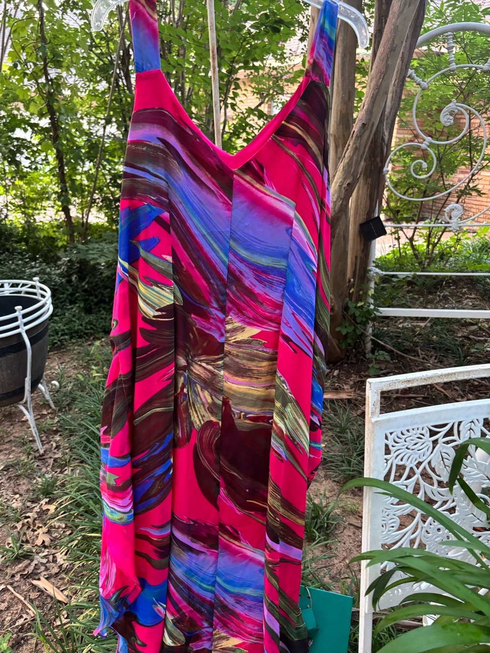 Vibrant Multicolor Slip Dress